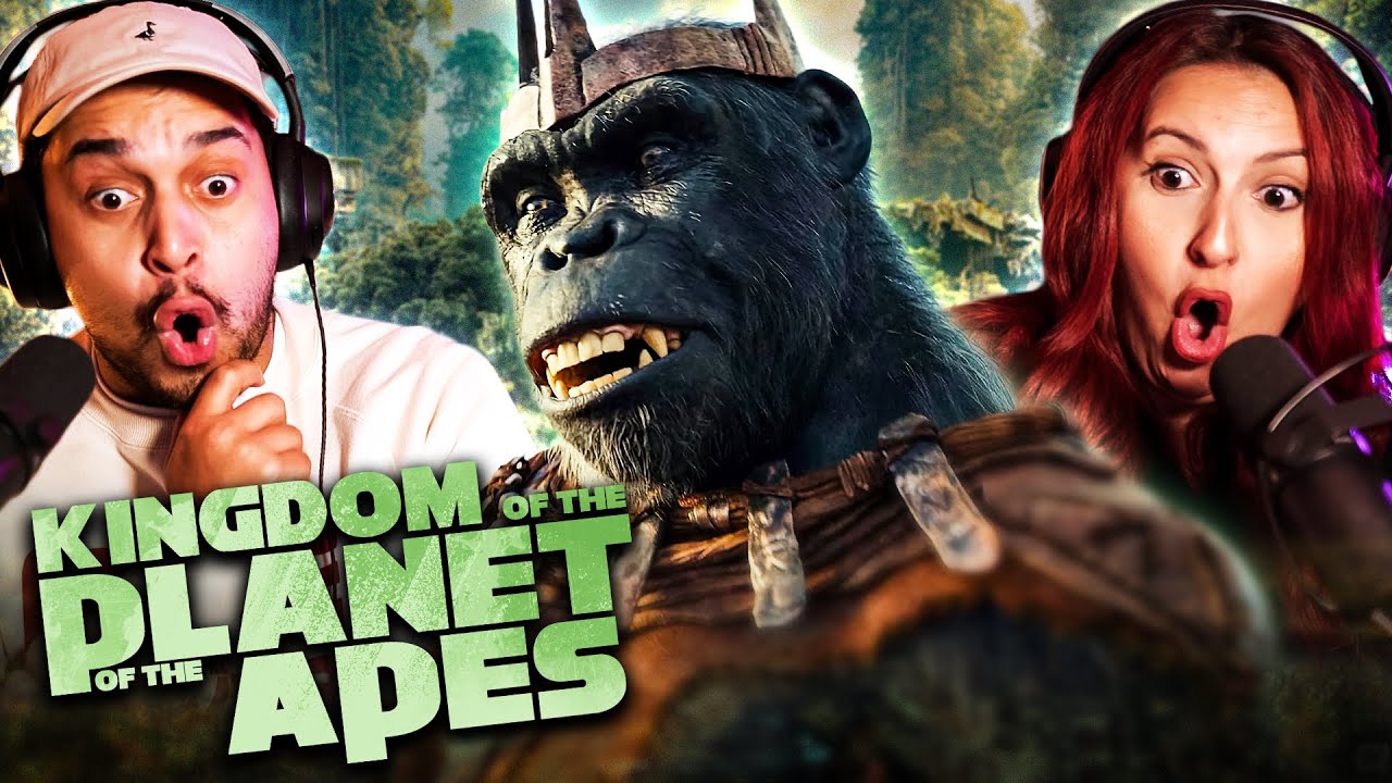 KINGDOM OF THE PLANET OF THE APES (2024) MOVIE REACTION - FIRST TIME WATCHING - REVIEW