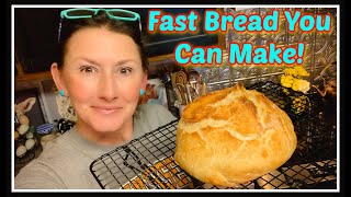 🍞 FAST CHEAP EASY Bread YOU Can Make-NO Knead-NO Nonsense! 🍞