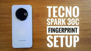 TECNO SPARK 30C FINGERPRINT SETUP.