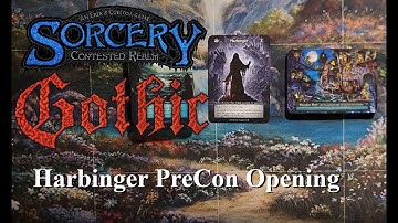 Harbinger PreCon Deck Opening - Sorcery: Contested Realm Gothic