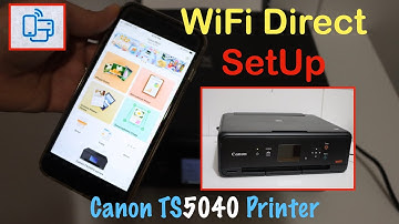 Canon Pixma TS5040 WiFi Direct SetUp, Wireless SetUp, Wireless Scanning Review !!