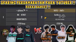 SPARING PERSAHABATAN YUTUBER !! Aldi Tv, Frontal, Gz, Eter Will VS Fdw, KitKet, Asep, Knight Dicky !