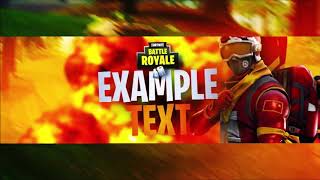 TOP 5 FORTNITE CHANNEL BANNER TEMPLATES! Photoshop CS6