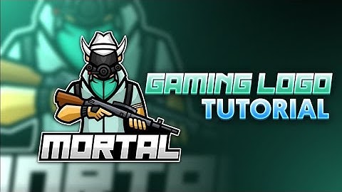 How to make Mascot Logo Like Soul Mortal  On Android in just 5 Minutes ||Confused_Time||