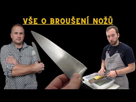 Video: Brusné brousky pro broušení nožů: typy a vlastnosti