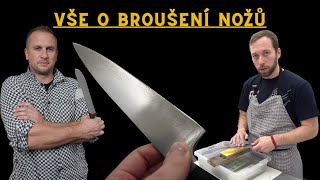 Vše o broušení nožů co potřebujete znát | Jak se brousí nůž podle profíka | Jak se starat o nůž