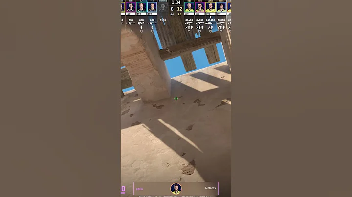 apEX Molotovs the B Boost on Dust 2 - GENIUS Utility 🔥