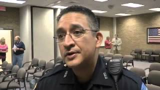 Local police cadets receive scholarships in hono