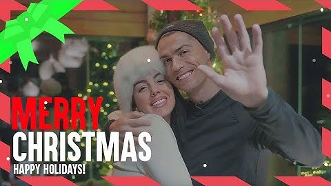 Our Christmas Message to the World @cristiano TRAILER