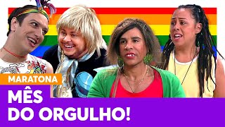 MARATONA Mês do Orgulho com Tô De Graça, Vai Que Cola e mais! 🌈 | Humor Multishow