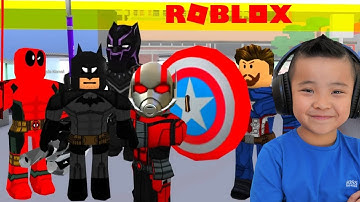 Superhero Fighting  Simulator Roblox Gameplay Fun With CKN Gaming