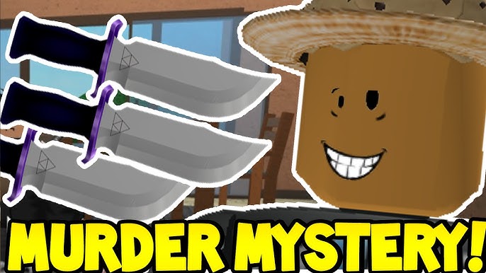 A MURDER FICOU PRESA NO TETO  Roblox - Murder Mystery 2 