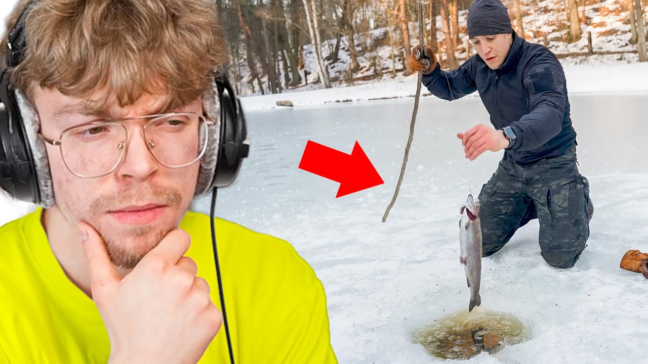 SURVIVAL W EKSTREMALNYM MROZIE (AJ reakcja)