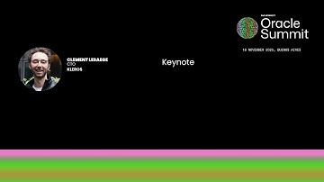 Keynote: How Kleros is Redefining Oracles | Clement Lesaege, CTO