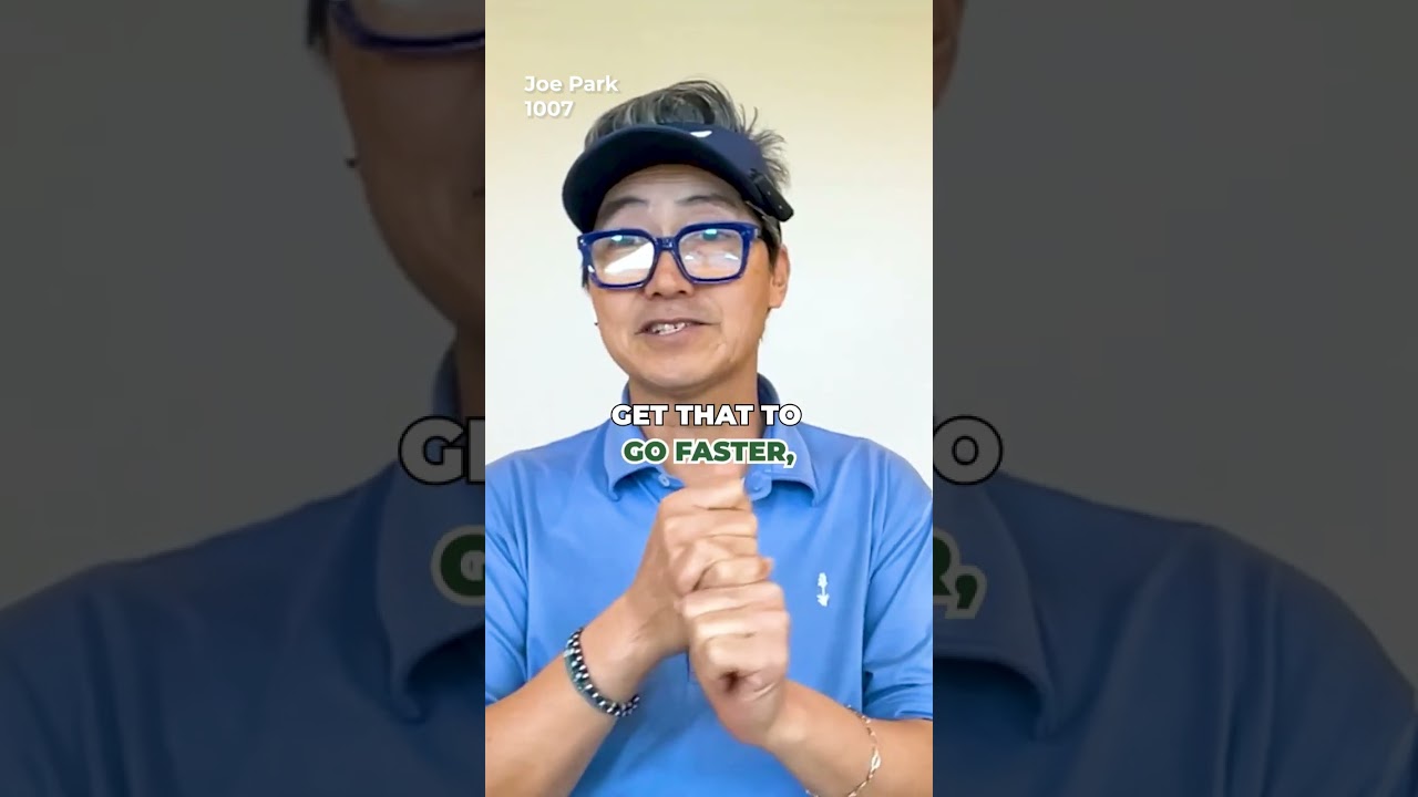 Move These Parts to Swing Faster Move These Parts to Swing Faster