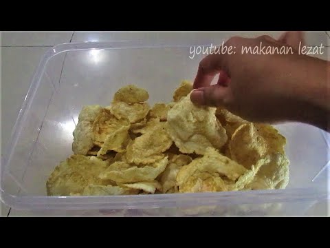 Hanya ditambahkan bahan ini goreng emping jadi gurih dan renyah! Simak videonya sampai habis dan jan. 