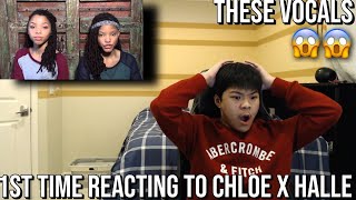 FIRST TIME REACTING TO Chloe X Halle - Beyonce - \\