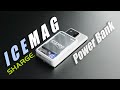 Sharge icemag power bank review magnetic wireless charge with active fan