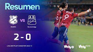 Independiente Medellín vs. Bucaramanga (resumen y goles) | Liga BetPlay Dimayor 2023- 2 | Fecha 14