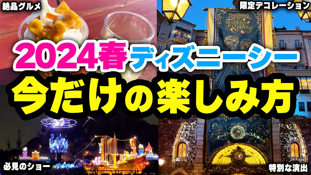 【vlog】ディズニーシー新イベントを満喫してみた！見どころと注意点も紹介します