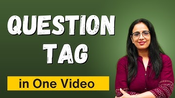 Question Tag in One Video || Basic  - Advance || Basic English Grammar ||  English With Rani Ma