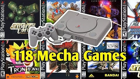 118 Mecha Games for PS1