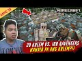 100 Ravengers vs  20 Golems - Minecraft Part 38