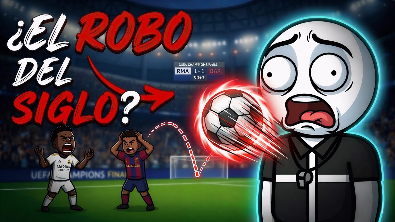 POV: Eres el Árbitro que Arruinó la Final de Champions Más Importante de la Historia
