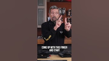 Massad Ayoob - Use the power crease for a lighter trigger pull.