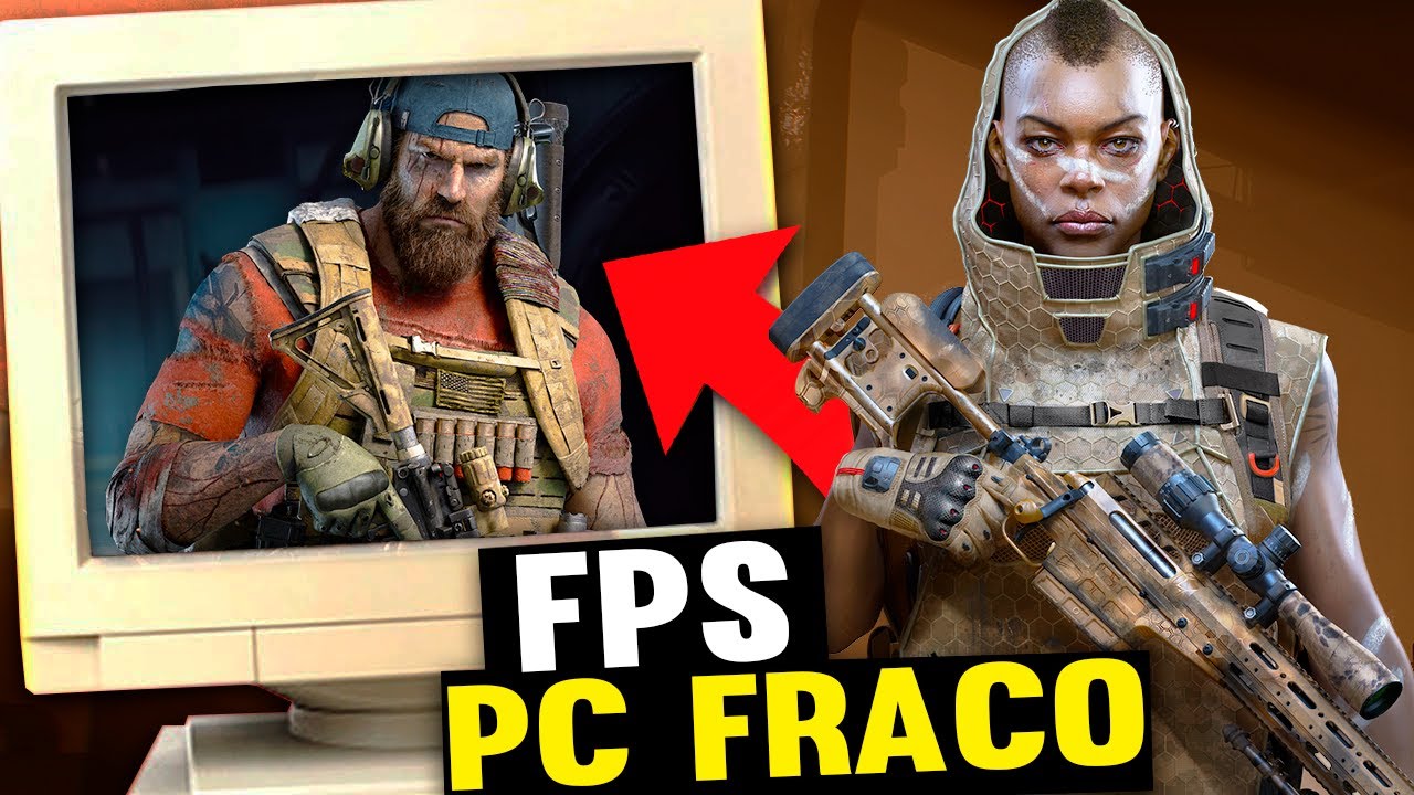 10 JOGOS DE FPS PARA PC FRACO SEM PLACA DE VIDEO! 