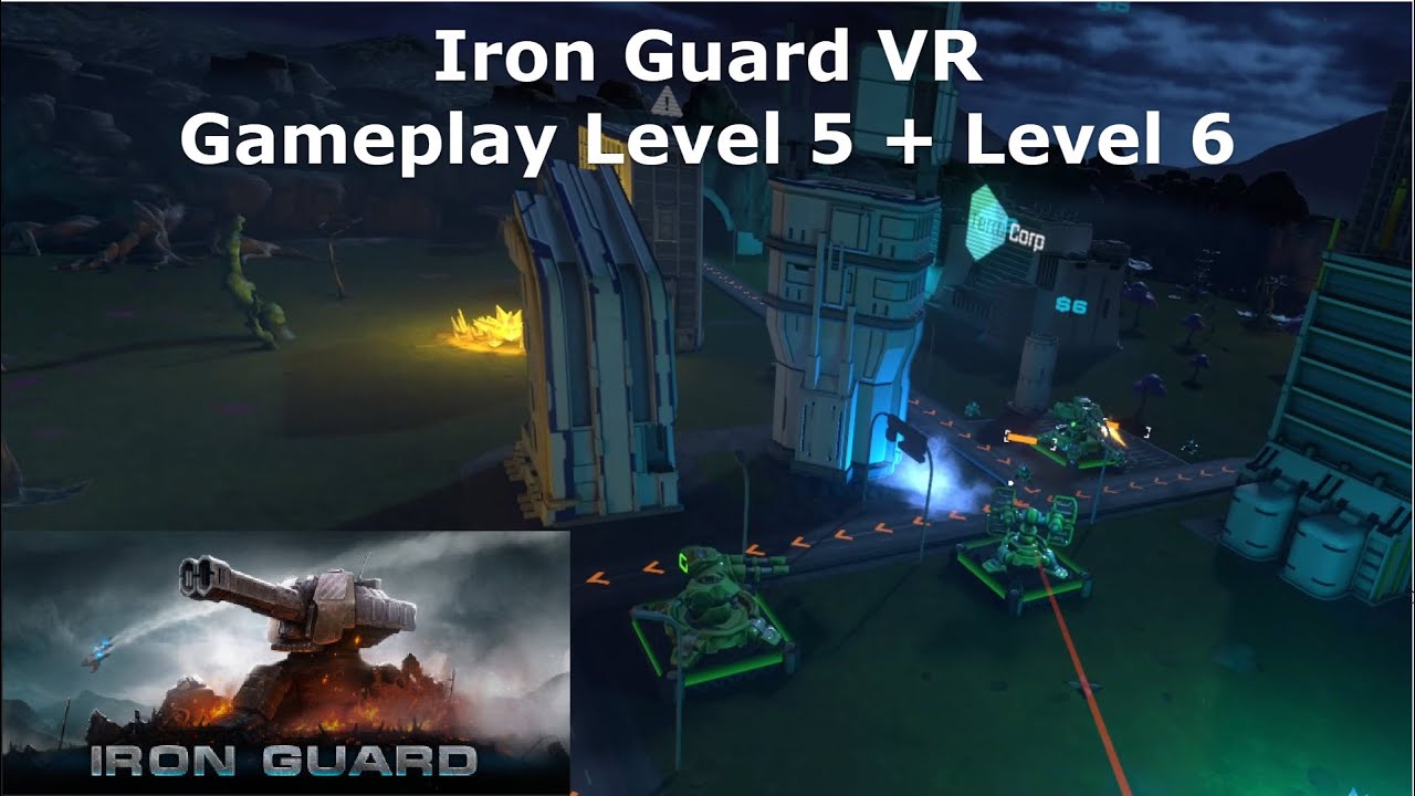 Iron Guard VR Gameplay Level 5 + Level 6 Tower Defense YouTube
