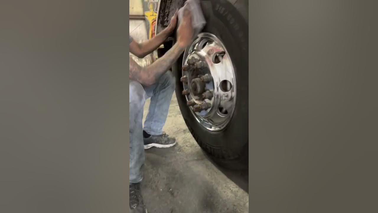 How to get buff marks off of your tires. YouTube