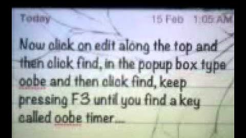 How to Activate Windows XP without Internet or Phone (Registry Hacking)