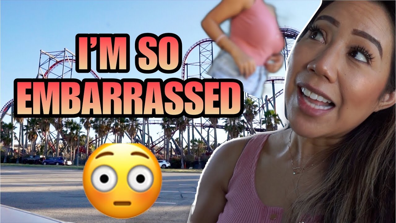 EMBARRASSING MOMENTS CAUGHT ON CAMERA - EMBARRASSED AT SIX FLAGS MAGIC ...