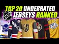 Top 20 Underrated NHL Adidas Jerseys Ranked!