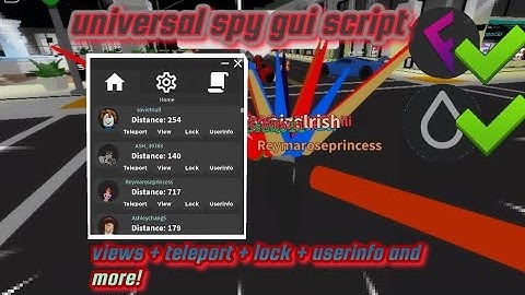 script universal spy gui | go to pin comment to try the script enjoy