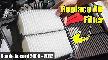 Honda Accord 2008-2012: How to Replace Air Filter