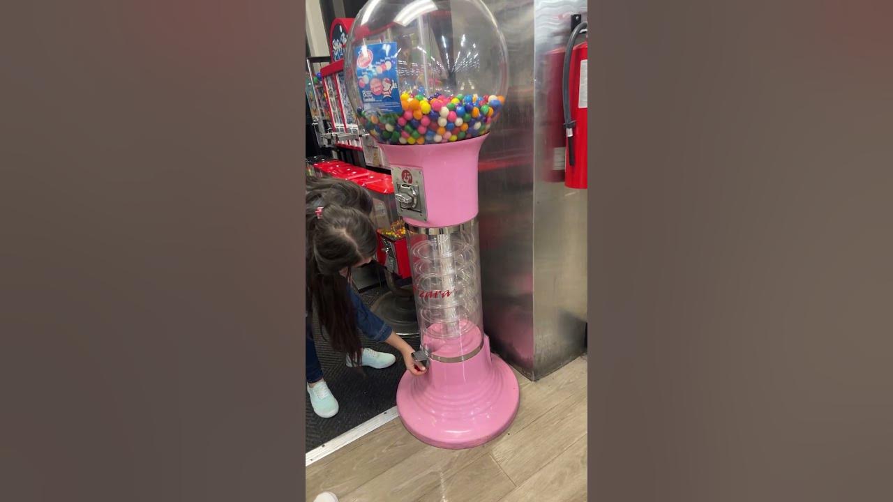 Asmr spiral gumball machine shorts YouTube