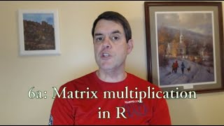 Matrix Multiplication in R
