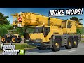 MORE New Mods - Liebherr Cranes, Quebec Countryside, Lunow Map! | Farming Simulator 25