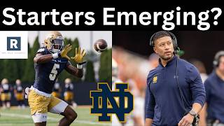 Notre Dame Football Fall Camp Buzz | Starters Beginning To Emerge