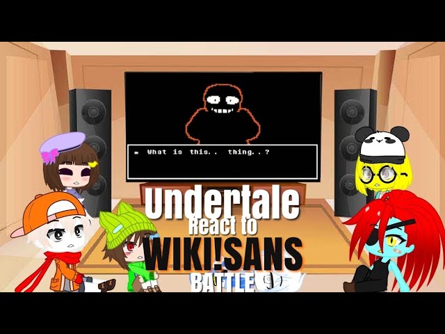 Undertale reacts to Error404 VS Wiki!Sans