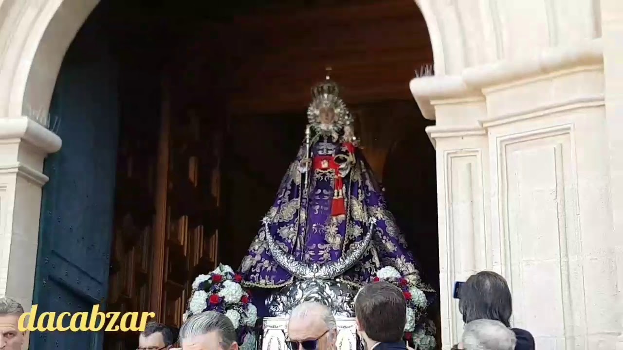 Bajada de La Virgen de la Fuensanta #LaMorenica ,de Su Santuario hacia  La Catedral.  05 Marzo 2020.