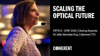 Coherent | Shaping the Future of Photonics | Global Photonics Economic Forum 2026