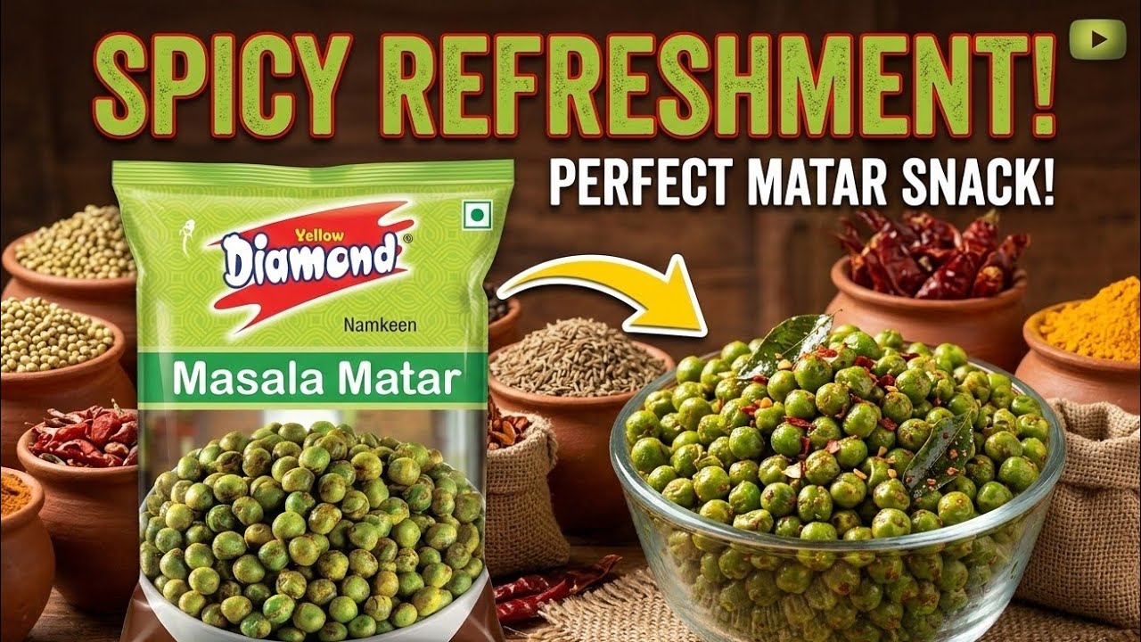 Yellow Diamond Masala Matar #review 