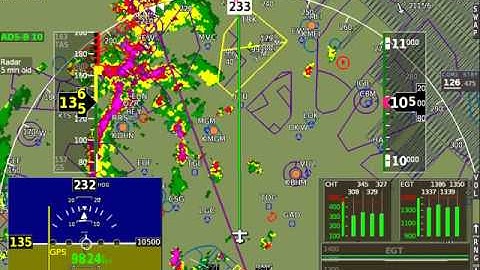Flying the HXr, Part 2: Moving Map and Charts