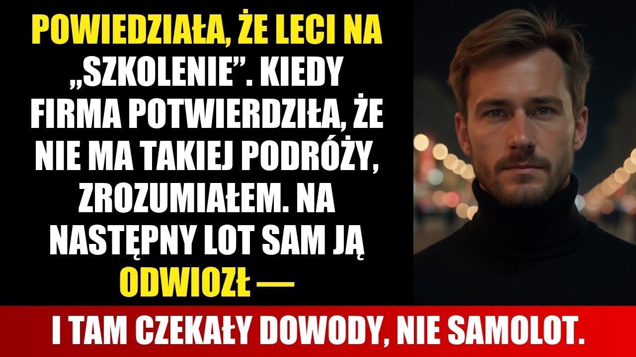 ZAWIOZŁEM ŻONĘ NA LOTNISKO — ALE TEN LOT PROWADZIŁ DO JEJ UPADKU
