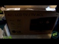 LG 42LK450 LCD HDTV Unboxing