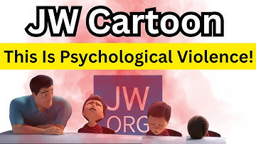 JW Cartoon Shows Child Banging His Head — This Is Psychological Violence