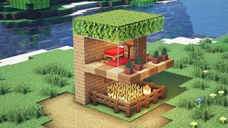 Minecraft : How to Build 5x5 Wooden Modern House: This Was Unexpected!!